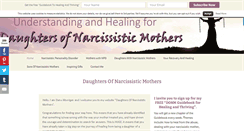 Desktop Screenshot of daughtersofnarcissisticmothers.com